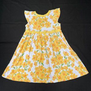Gymboree - Yellow Floral Print Sleeveless Dress